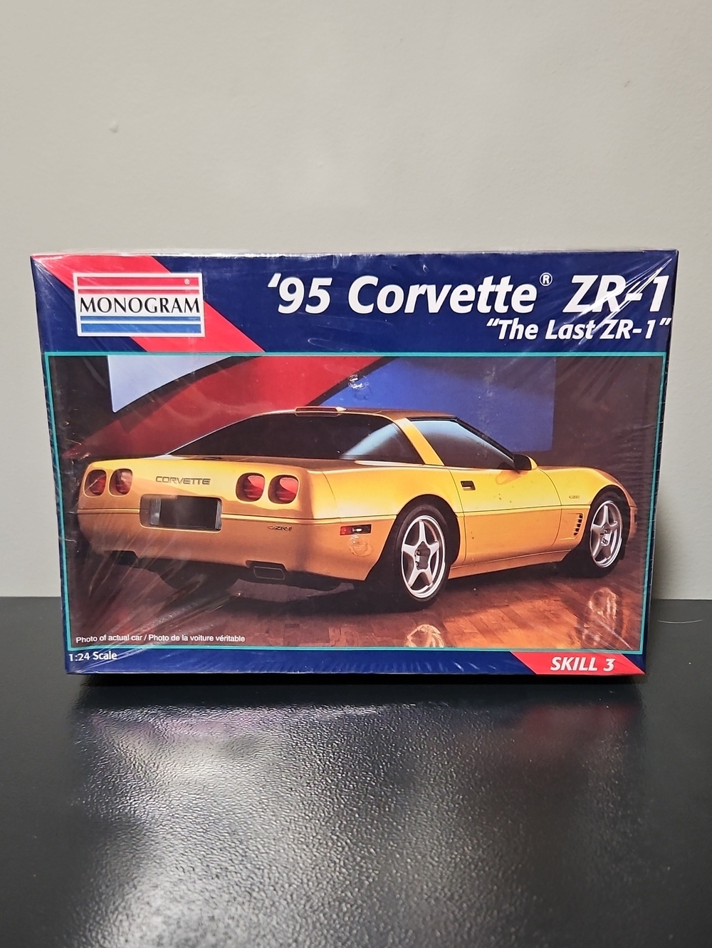 '95 Corvette ZR-1 Vtg Plastic Model Kit By Monogram